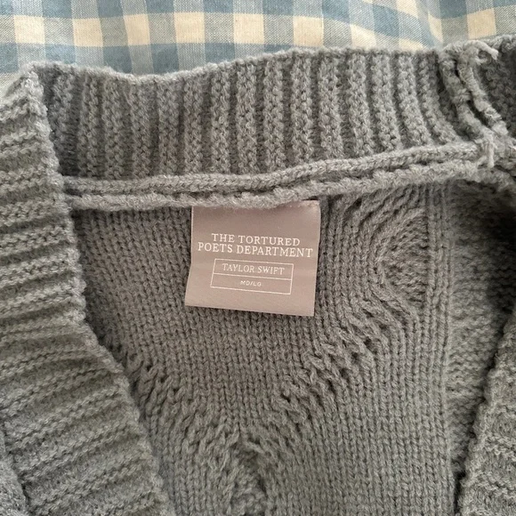 The Tortured Poets Department Cardigan - Picture 2 of 3